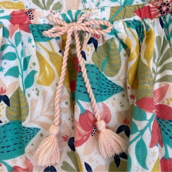 Tommy Bahama Toddler Girls Tropical Floral Sleeveless Dress Handkerchief Hem 2T - Picture 6 of 14